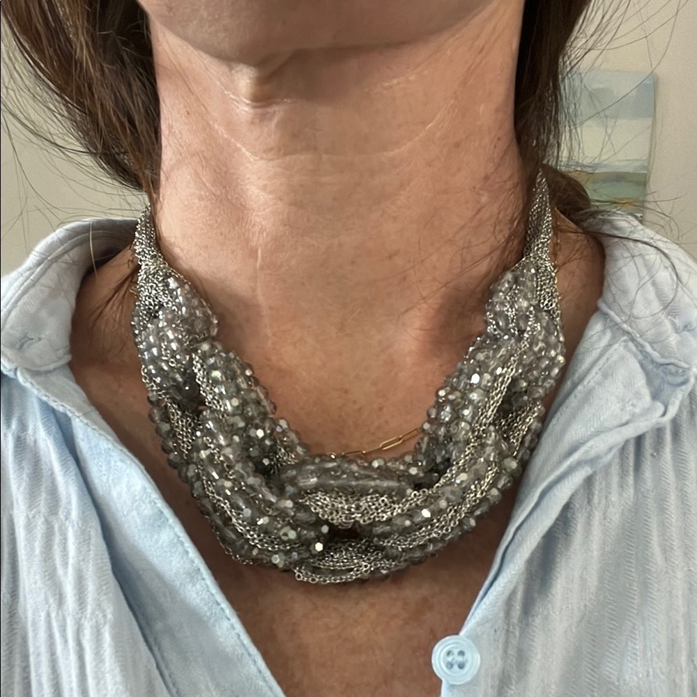 Banana Republic Crystal Beaded Necklace - Picture 5 of 5